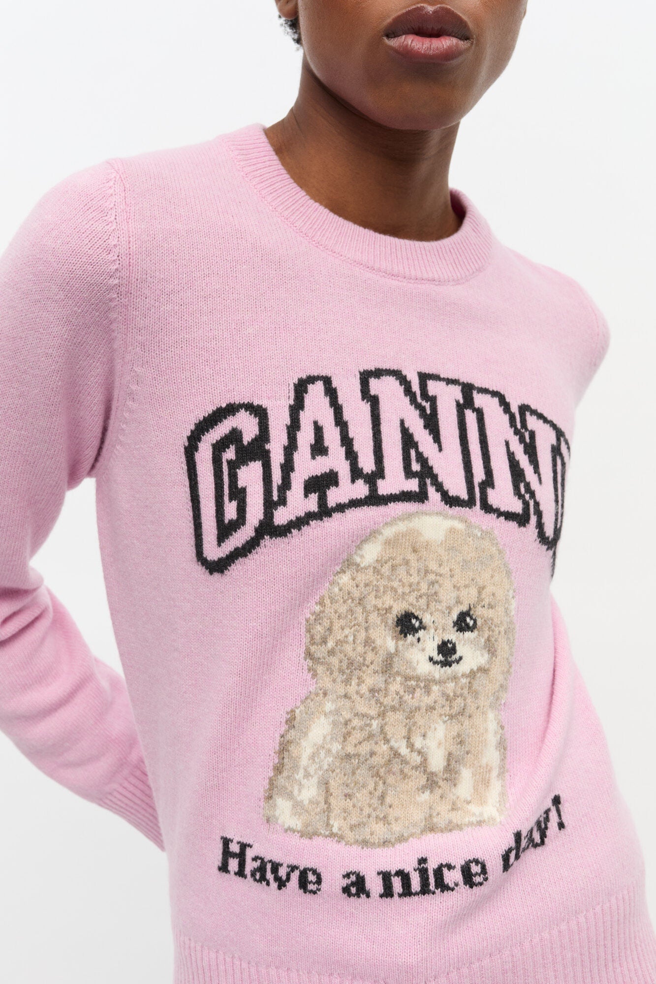 Poodle Jumper | Chalk Pink