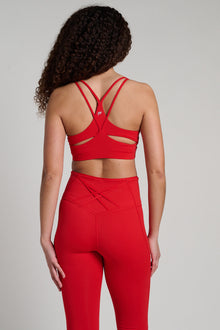 Fabletics | Principal Bra | Heated Red