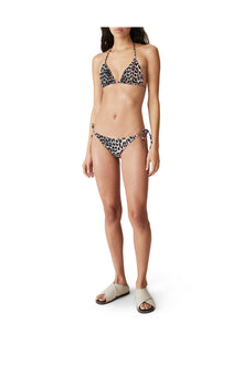 Print String Bikini Briefs | Leopard