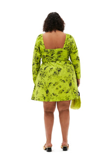 Printed Cotton Mini Dress | Tender Shoots