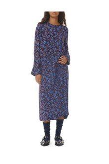 Printed Crepe Midi Dress | Port Royale