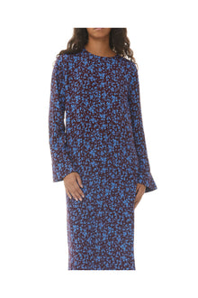 Printed Crepe Midi Dress | Port Royale