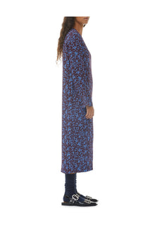 Printed Crepe Midi Dress | Port Royale
