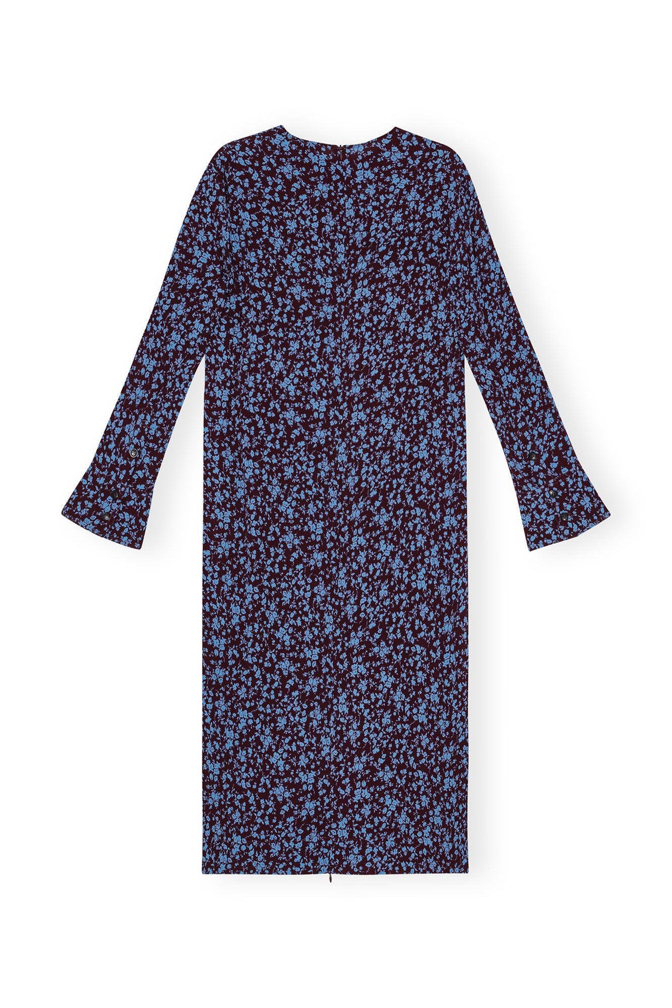 Printed Crepe Midi Dress | Port Royale
