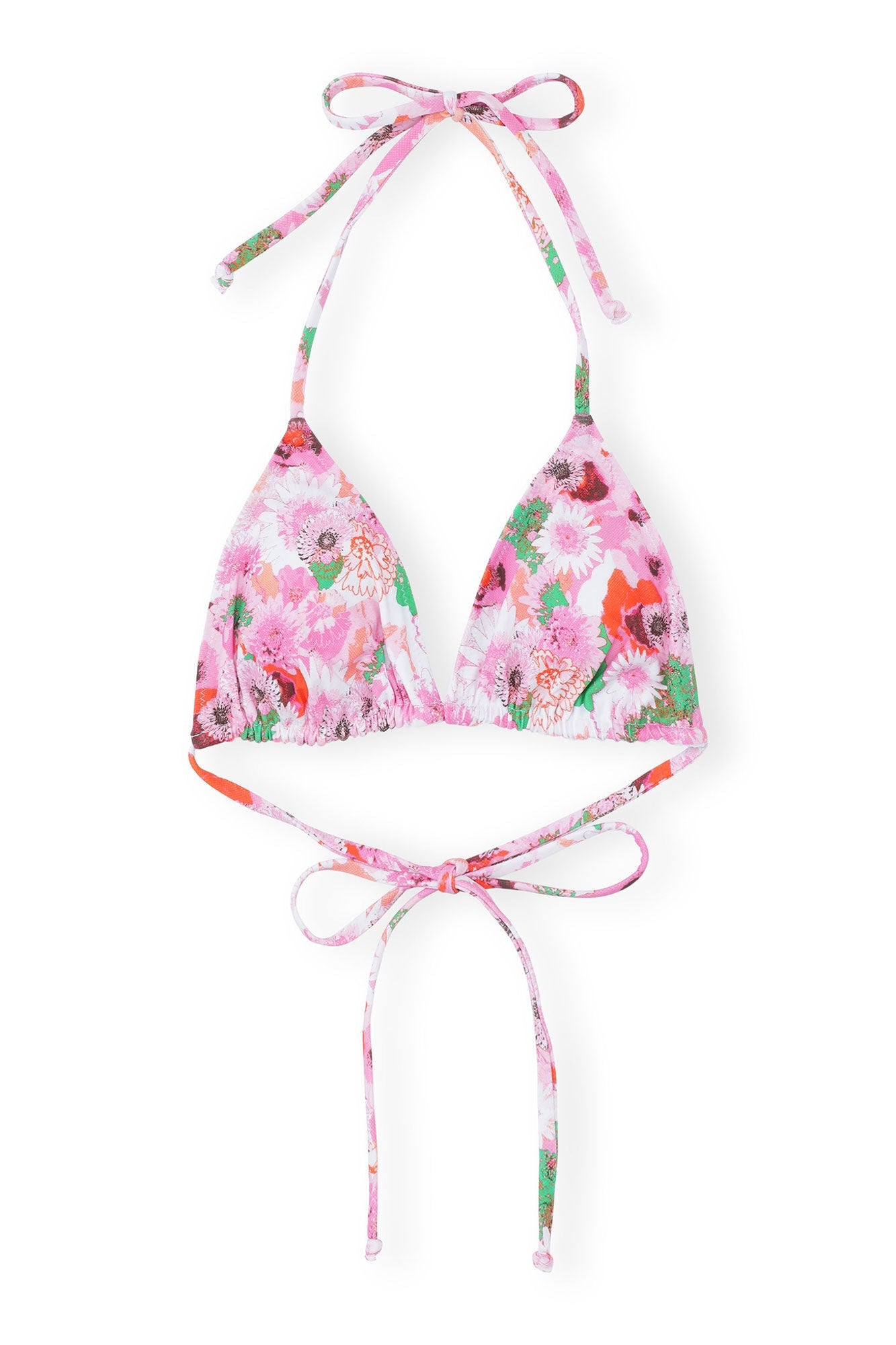 Printed String Bikini Top | Sugar Plum