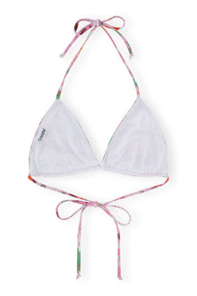 Printed String Bikini Top | Sugar Plum