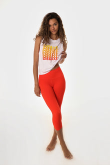 Love & Sports | Ombre Love & Soul Muscle Tank | White