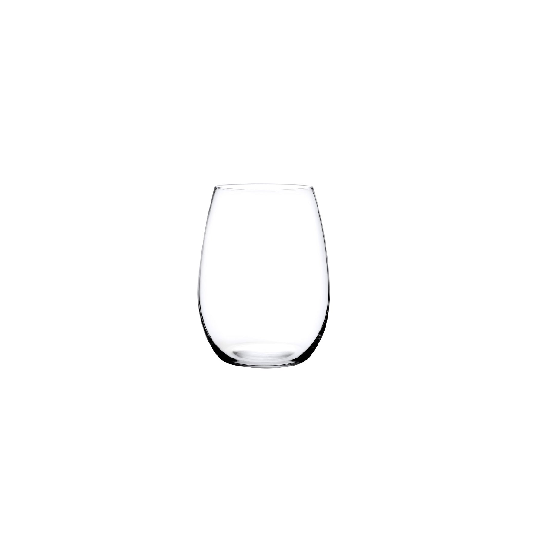 Pure White Wine Glasses | Clear Crystal | Set of 4
