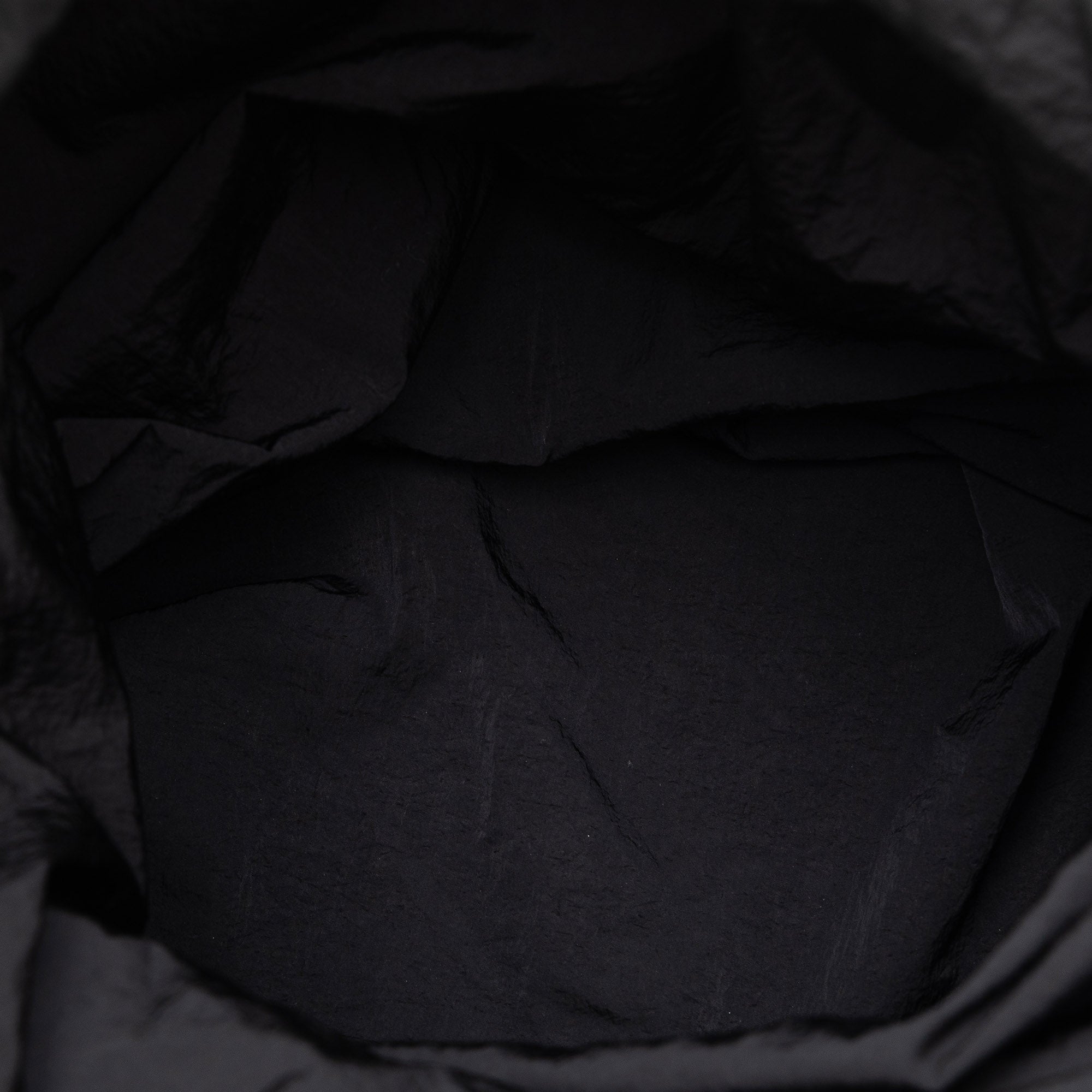 Bottega Veneta | Pre-Owned Intrecciato and Nylon Foldable Tote | Black