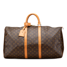 Louis Vuitton | Pre-Owned Monogram Keepall 55 | Brown