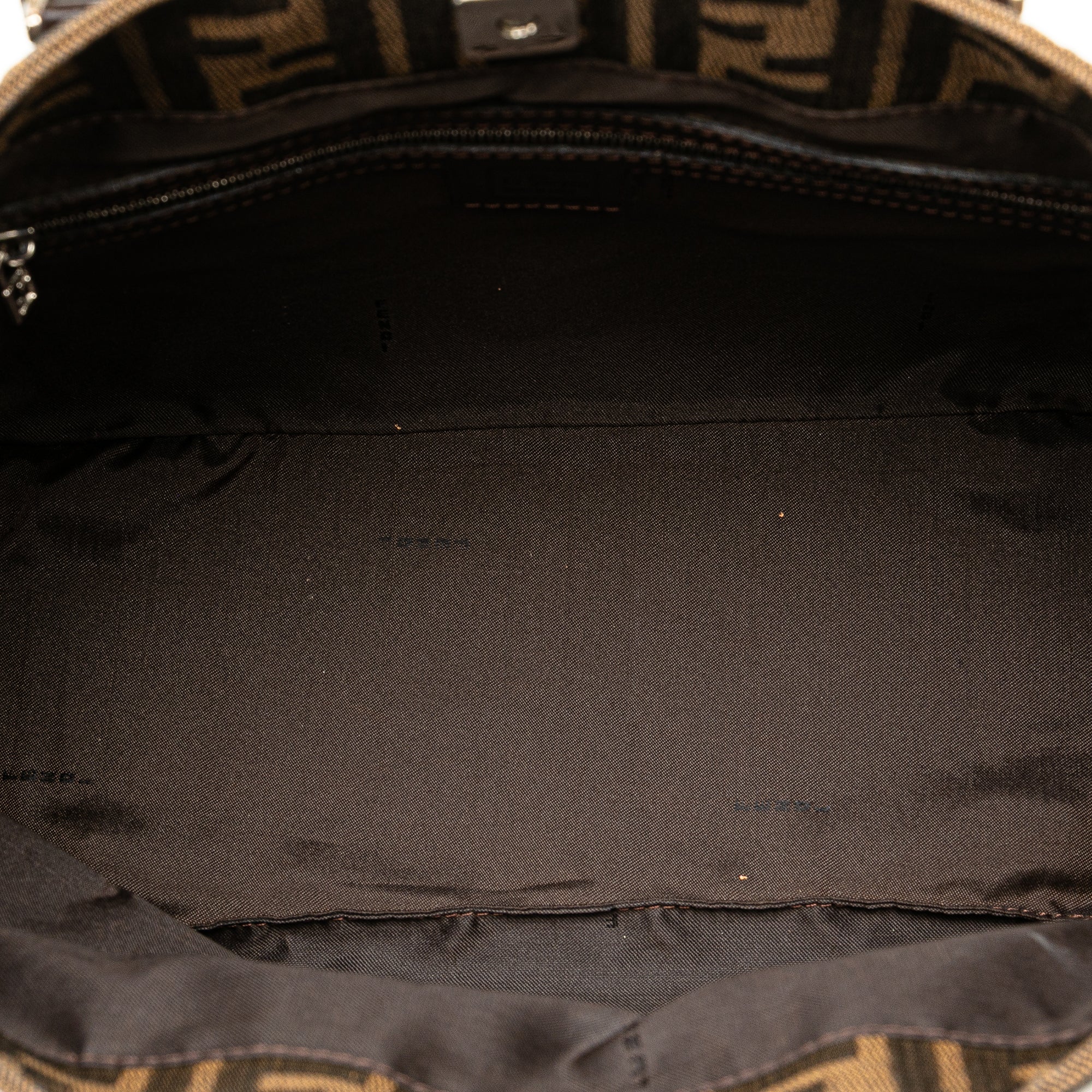 Fendi | Pre-Owned Small Zucca Canvas Twins Tote - II | Brown