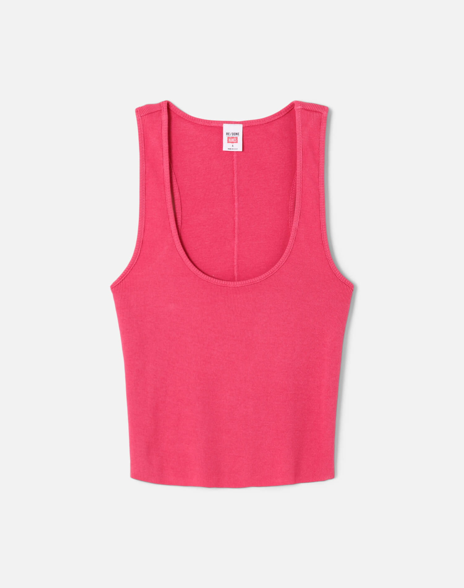 Womens | Cut Off Tank | Raspberry