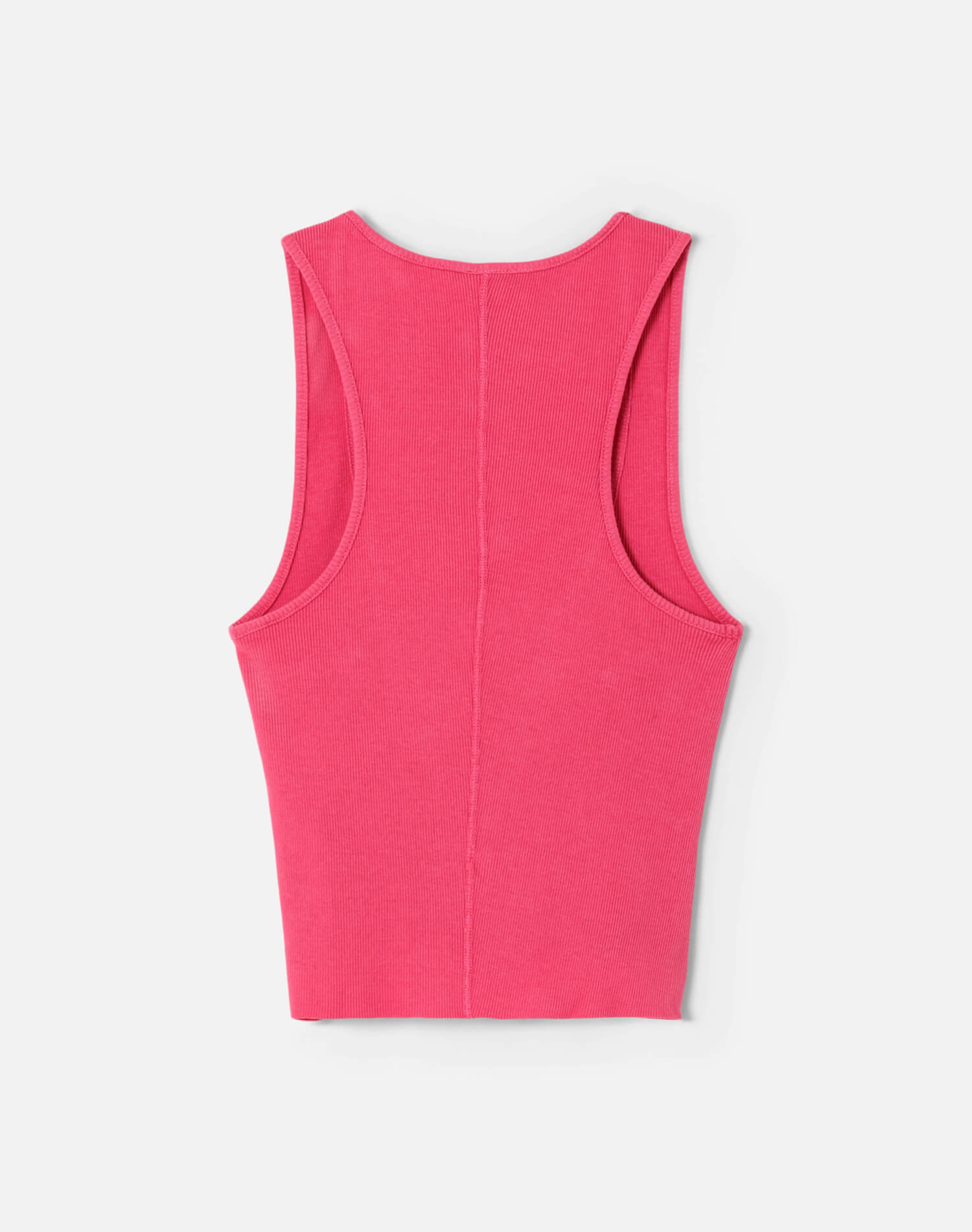 Womens | Cut Off Tank | Raspberry