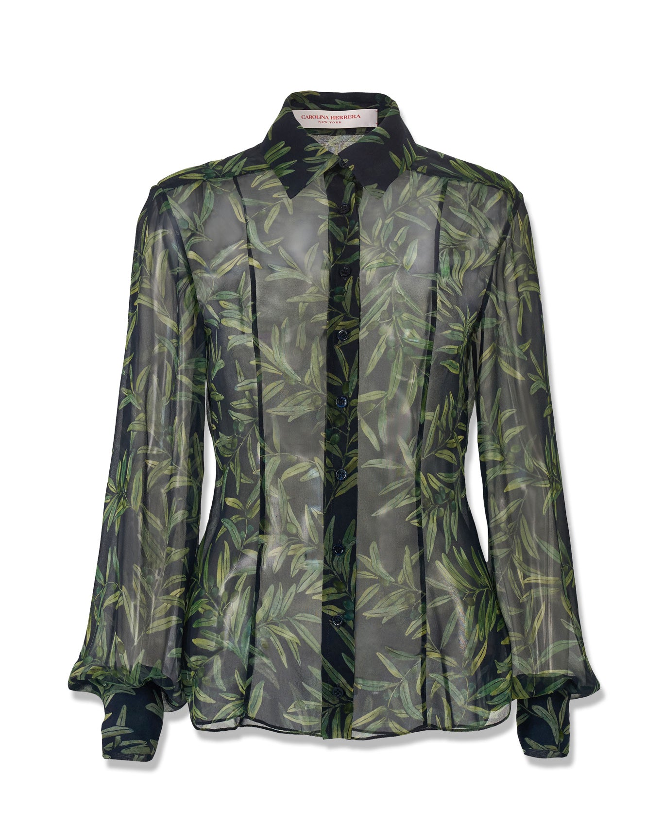 Long Sleeve Button Down Top | Midnight Multi