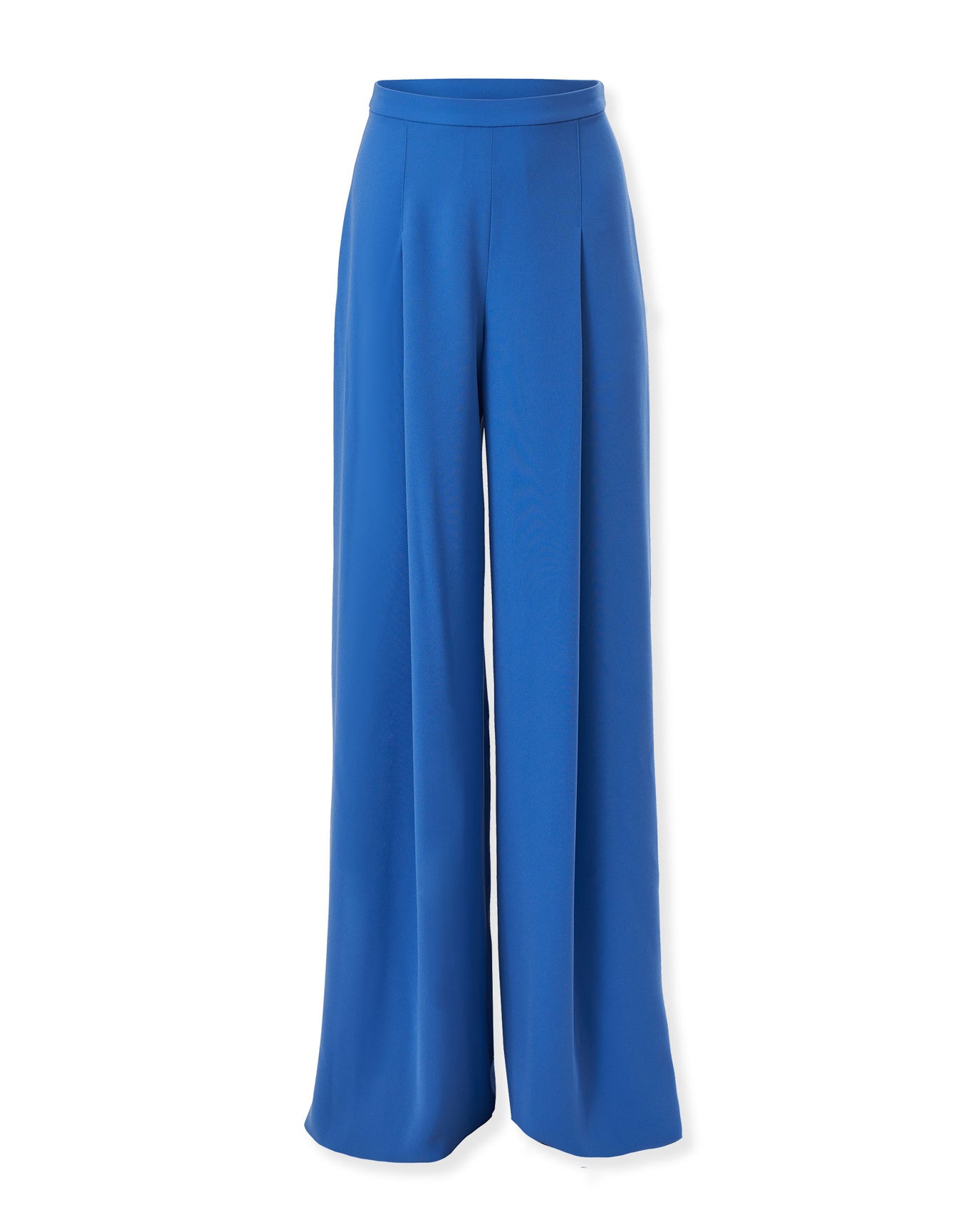High Waist Wide Leg Pleated Pant With Waistband | Bluebell