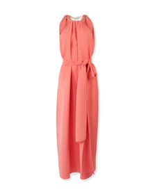 Halter Neck Midi Dress | Sunset