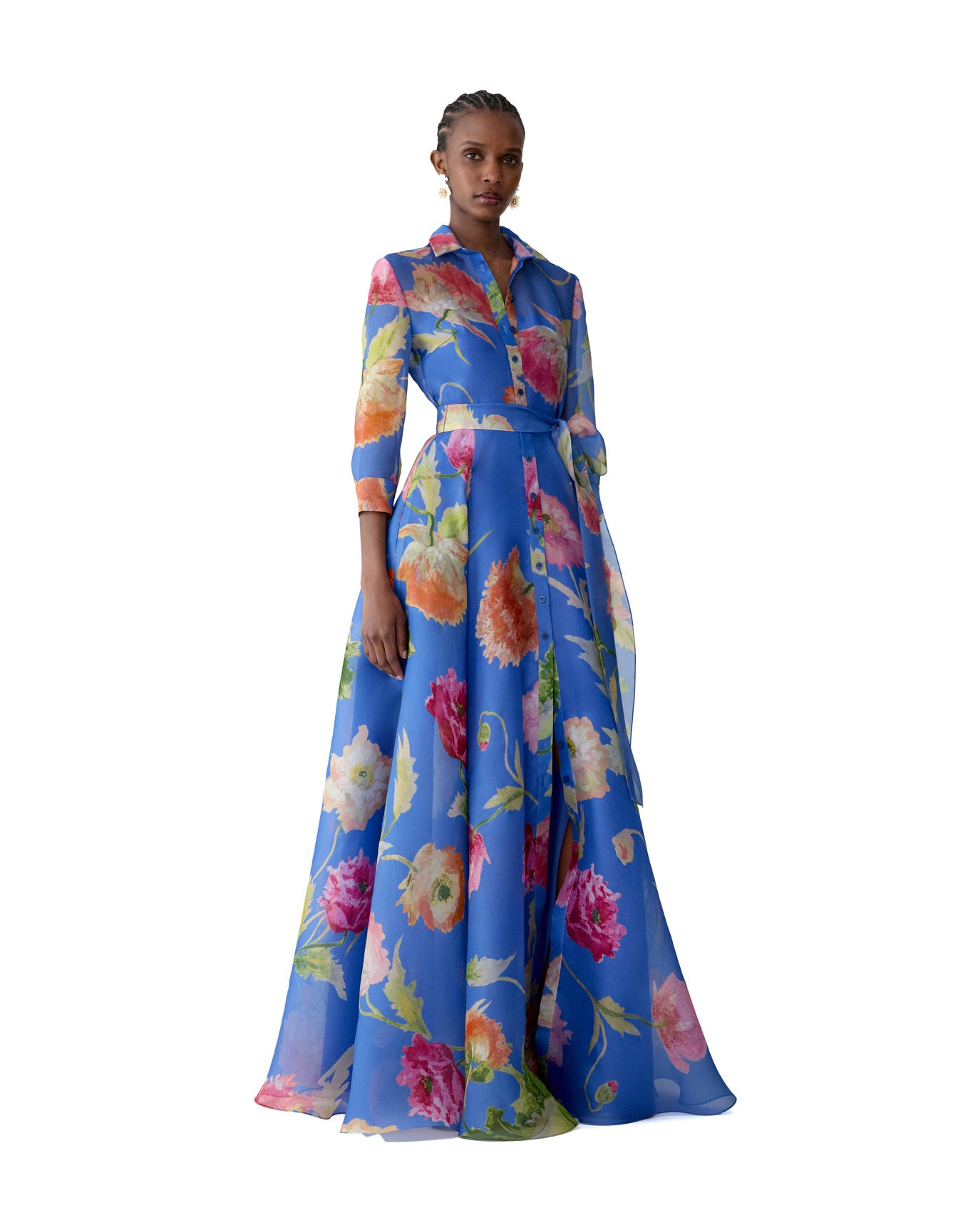Trench Gown | Bluebell Multi