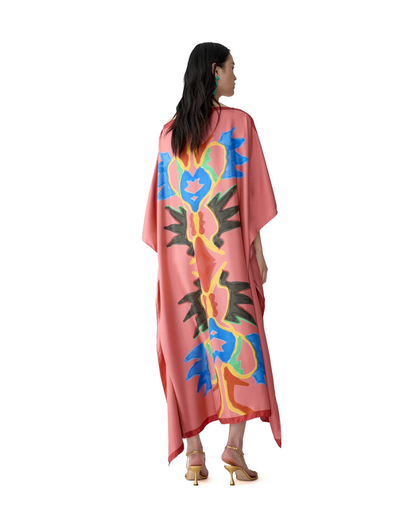 Rianna Nina Printed Caftan | Sunset Multi