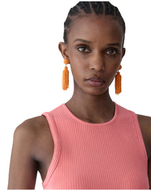 Tassel Earrings | Tiger Lily