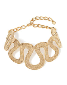 Geometric Necklace | Gold