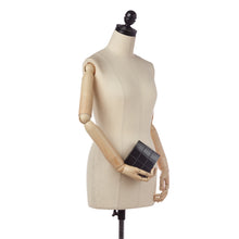 Chanel | Pre-Owned Choco Bar Lucite Perspex Clutch | Black