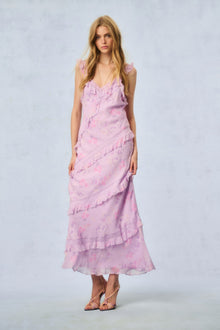Radiance Heirloom Print Maxi Dress | Hibiscus