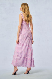 Radiance Heirloom Print Maxi Dress | Hibiscus