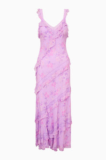 Radiance Heirloom Print Maxi Dress | Hibiscus
