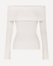 Ravine Rib Top | Ivory