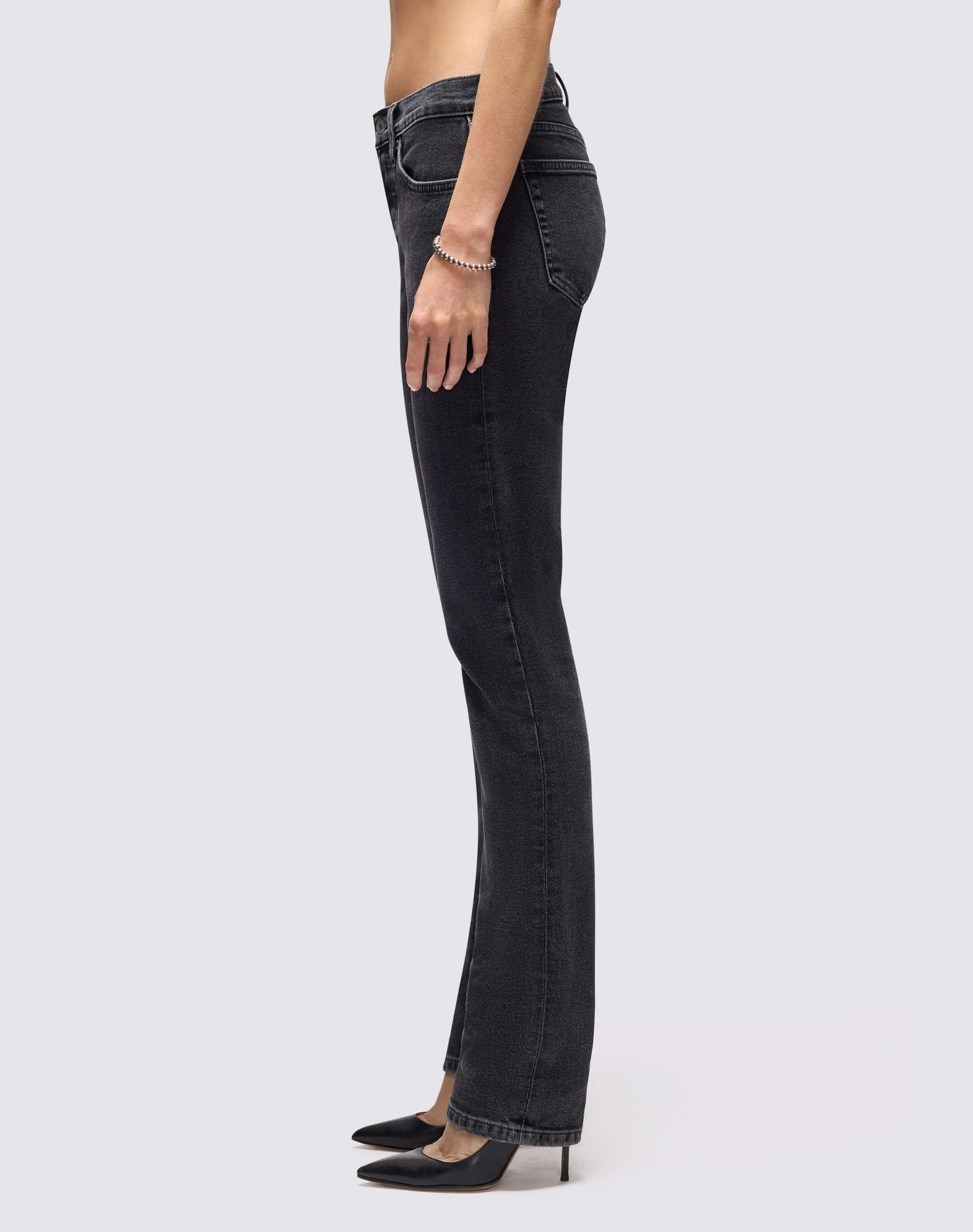 Womens | Comfort Stretch The Slim Cig | Back To Black