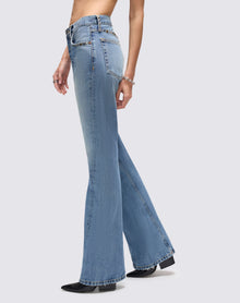 Womens | Twisted Mid Rise Bootcut | Thunderstruck