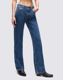 Womens | 90s Mid Rise Loose | Rustic Indigo