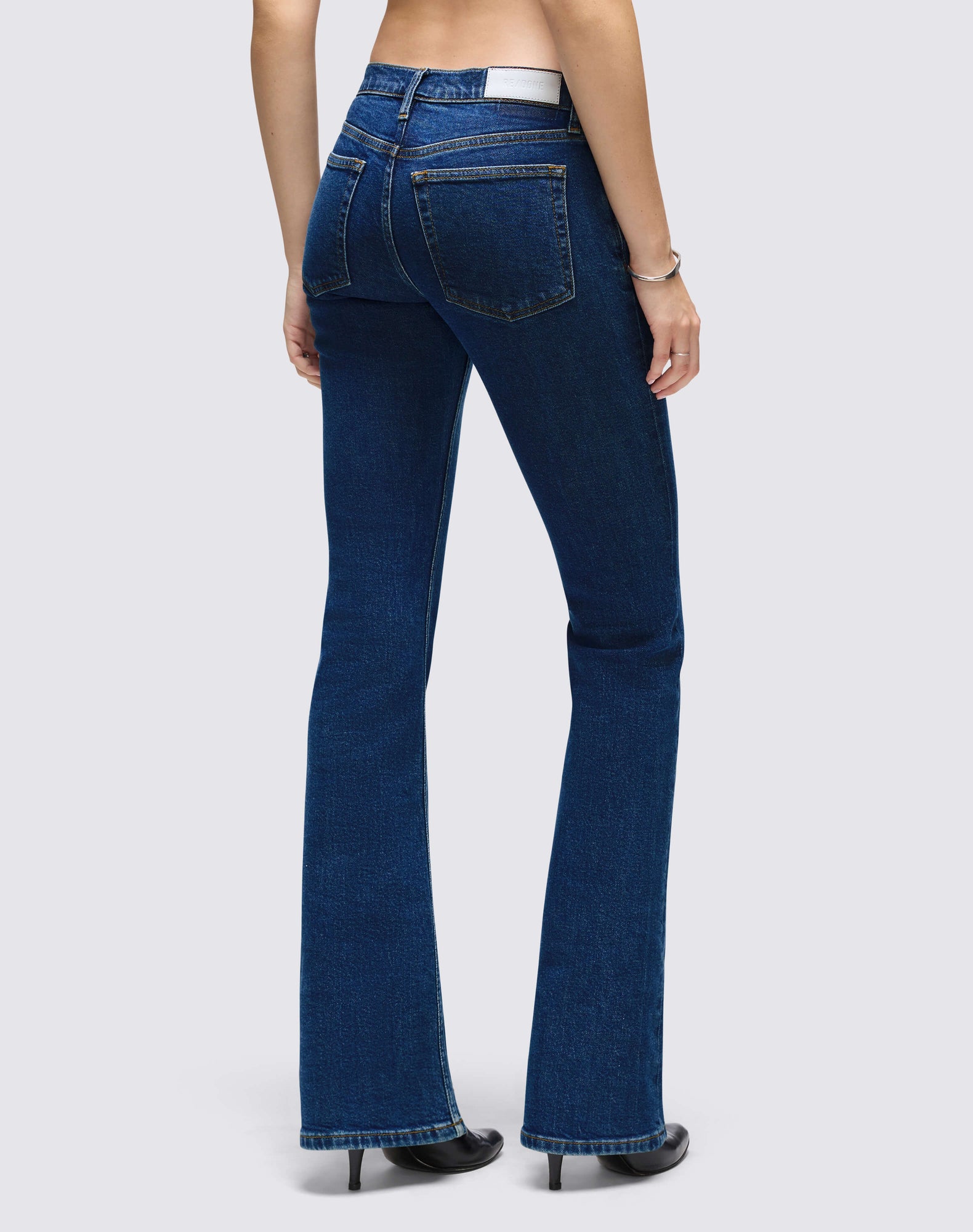 Womens | Comfort Stretch Low Rise Micro Boot | Rustic Indigo