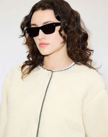 Womens | Cocoon Liner Jacket | Vintage White