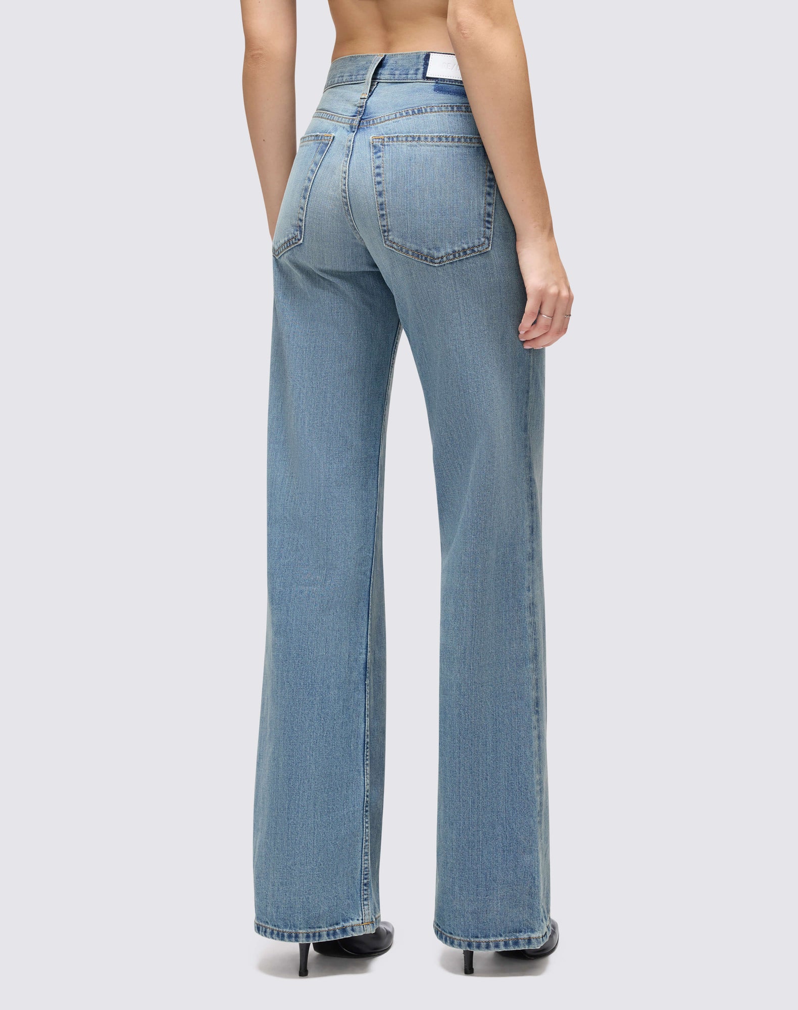 Womens | Mid Rise Wide Leg | Authentica Indigo