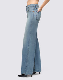Womens | Mid Rise Wide Leg | Authentica Indigo