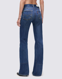 Womens | Levi's Mid Rise Baby Boot | Indigo
