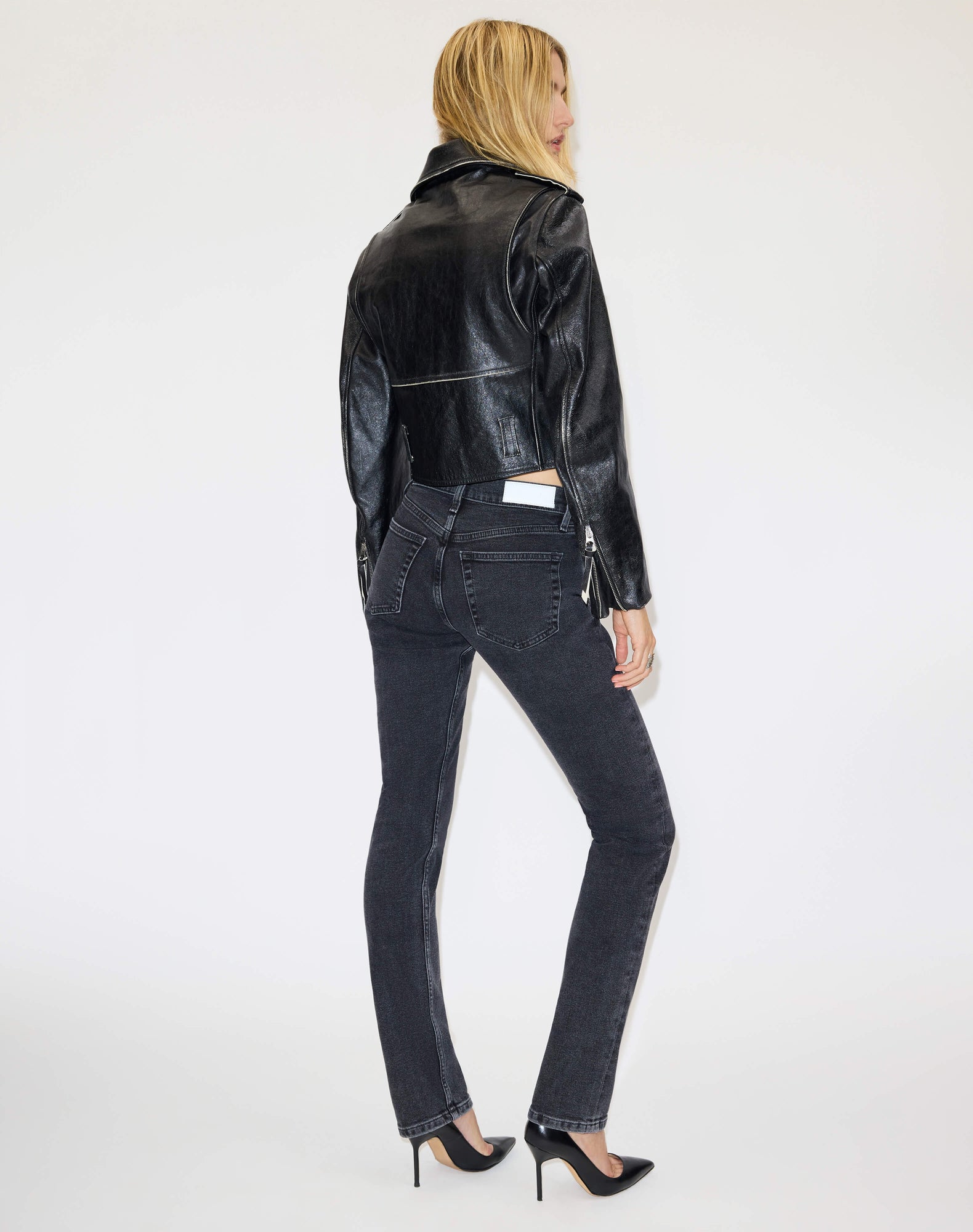 Womens | Comfort Stretch The Slim Cig | Back To Black