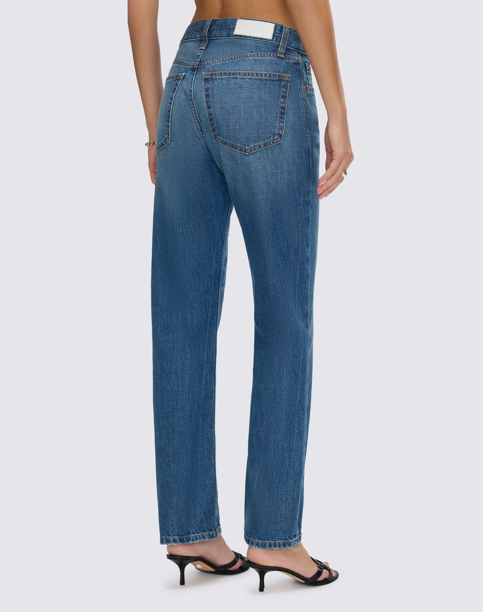 Womens | Mid Rise Blondie Crop | Mendocino Indigo