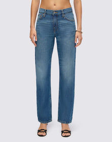 Womens | Mid Rise Blondie Crop | Mendocino Indigo