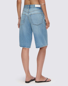 Womens | Skater Short | Aged Worn Blue