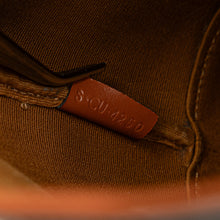 Celine | Pre-Owned Small Triomphe Coated Canvas Bucket Bag | Brown/Dark Brown