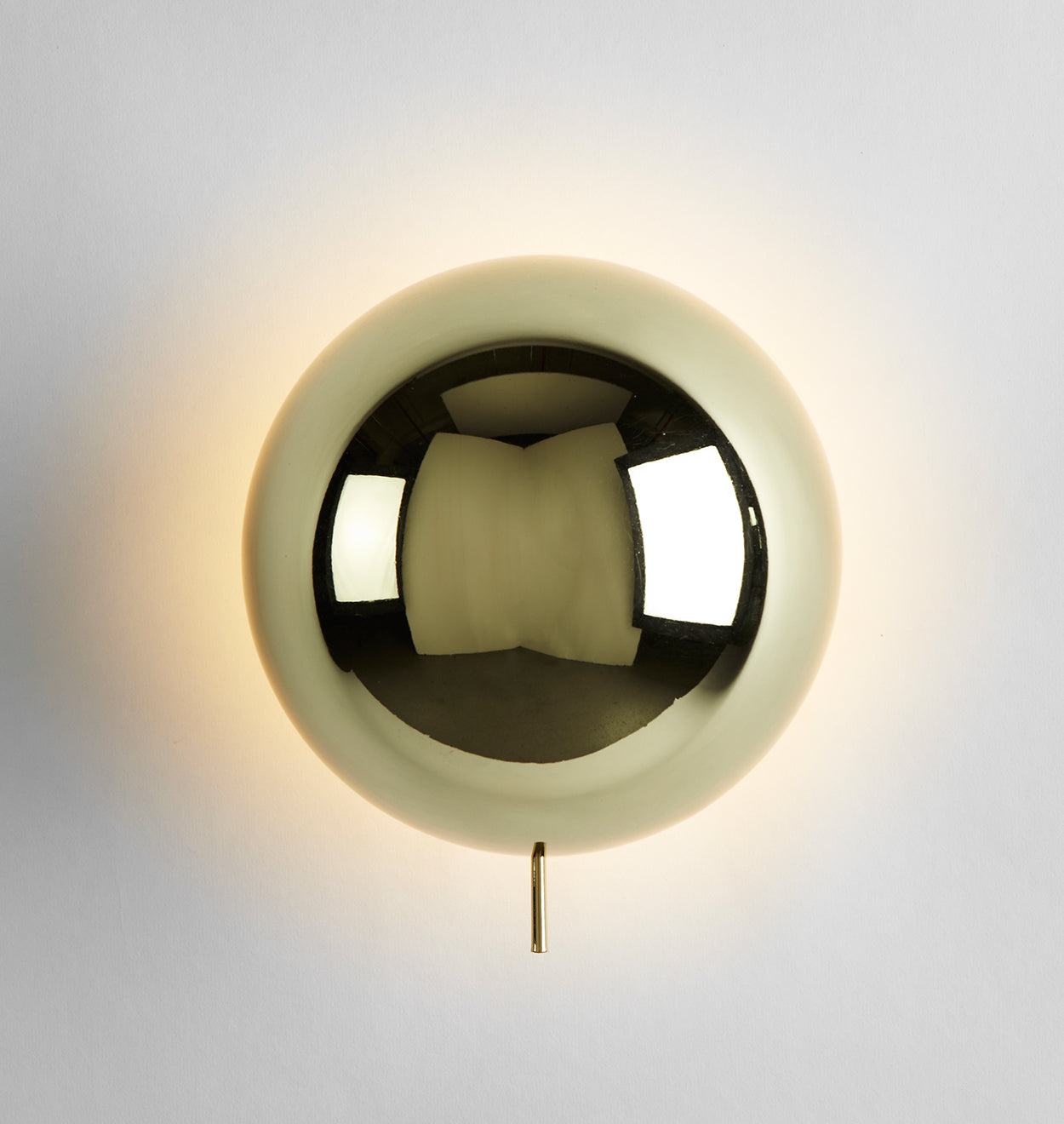 Eclipse Sconce | Polished Brass
