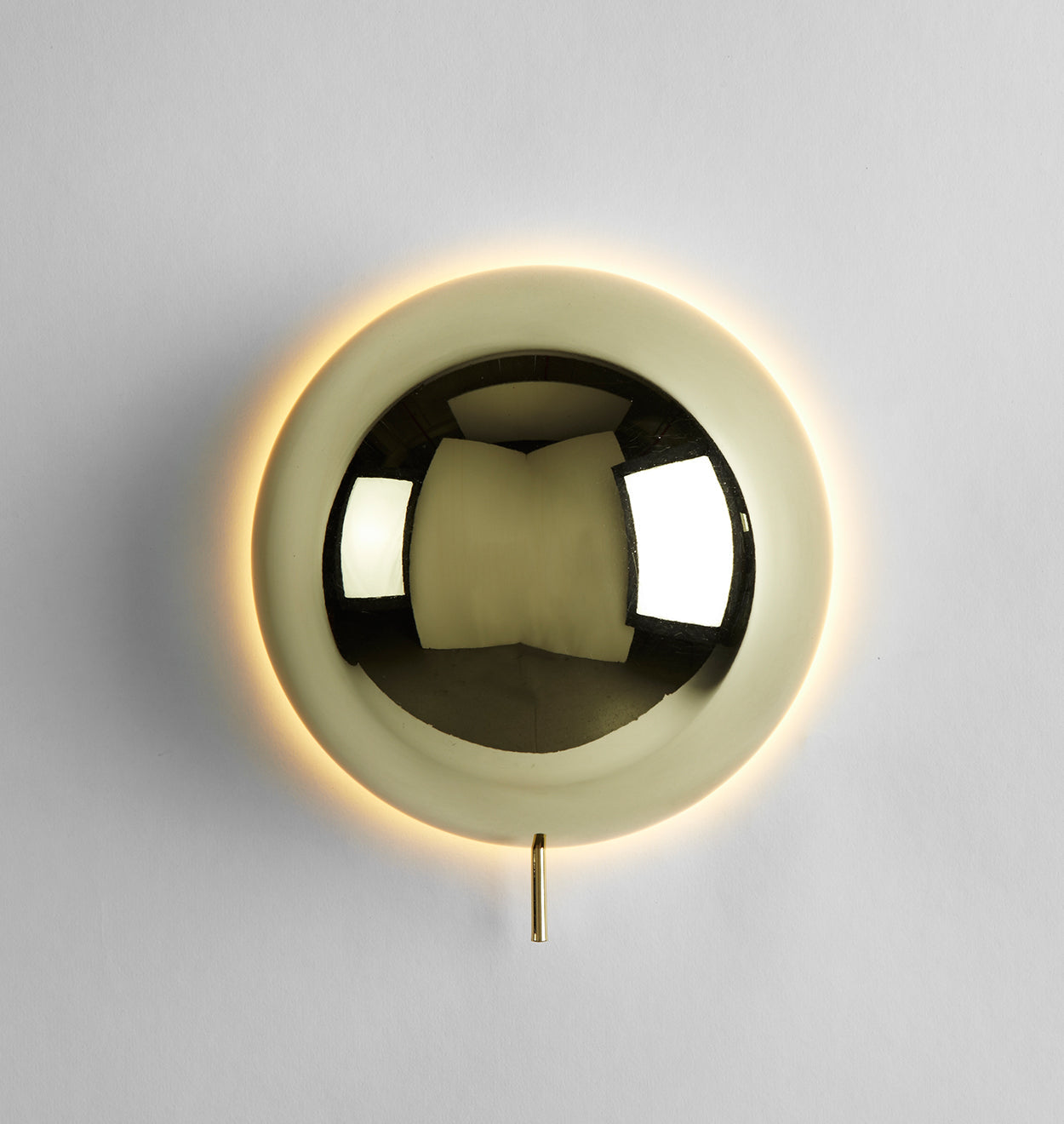 Eclipse Sconce | Polished Brass