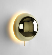 Eclipse Sconce | Polished Brass