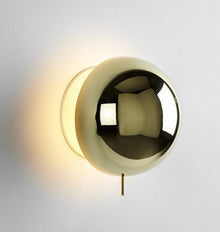 Eclipse Sconce | Polished Brass