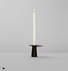 Set of 2 | Orbit Candle Holder | 4in Height | Oil-Rubbed Bronze