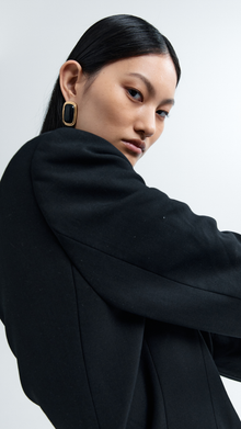 Ribbon Earrings | Silver-Plated on Brass