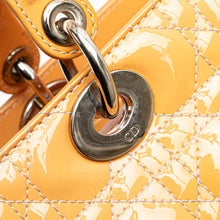 Dior | Pre-Owned Large Patent Cannage Lady | Beige