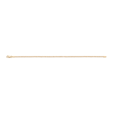 Small Rope Chain Bracelet Vermeil 14k Yellow Gold 6in 6.5in 7in 7.5in